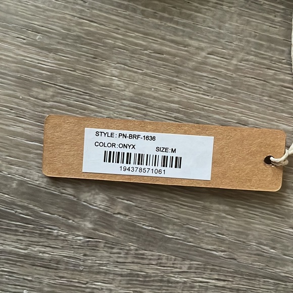 NWT Kim Kardashian SKIMS high waisted brief, color onyx, medium - Picture 7 of 7